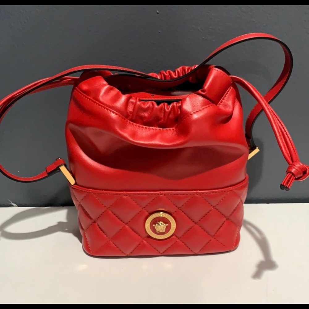 Versace bucket bag
